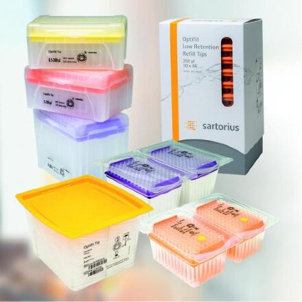 Наконечники для пипеток Sartorius Weighing Optifit