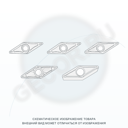 VBMT110304-MM IP2520 пластина для точения