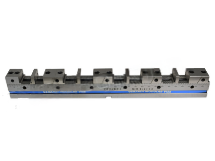 606-1x600 Тиски Gerardi MultiFLEX со ступенчатыми губками