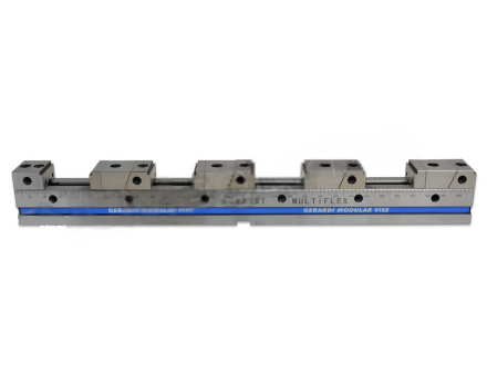 606T-1x600 Тиски Gerardi MultiFLEX с губками GRIP