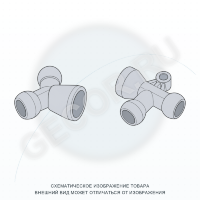 Тройник для подачи СОЖ Т-образный 1/4" (2437)