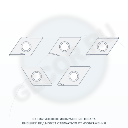 DCET070204R-PS IA80F пластина для точения