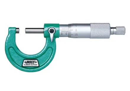 Микрометр INSIZE МК 0-25 мм, 0.01 мм Тип Б 3203-25A