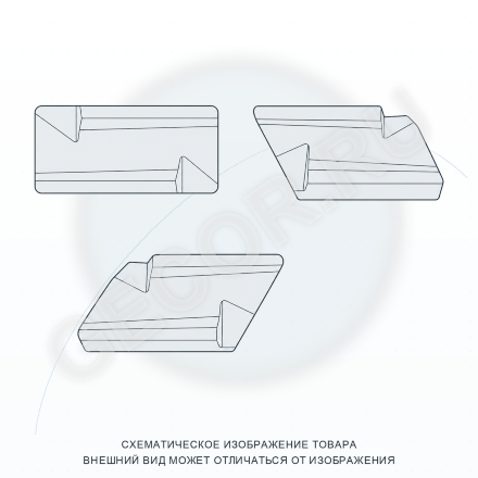 KNUX160405R11 YK0669K пластина для точения