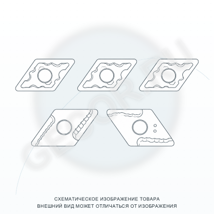 DNUX150408L YG3030 пластина для точения