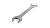 Ключ гаечный рожковый двусторонний 55x60 мм Venus TORNERI