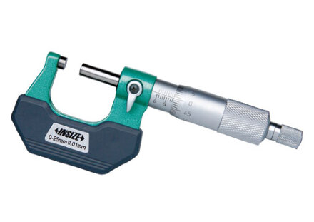 Микрометр INSIZE 0-25 мм, 0.01 мм, Тип A 3202-25A