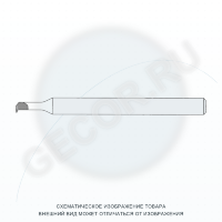 Минирезец резьбовой твердосплавный 60° STIR24070-60