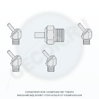 CNCM Сопло СОЖ HTAP-1/2-10 NPT, регулируемое