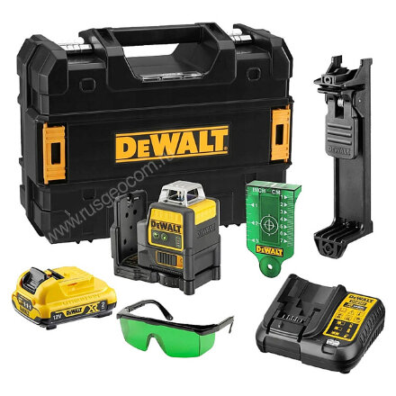 Лазерный уровень DEWALT DCE0811D1G с калибровкой