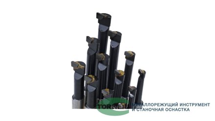 Набор резцов к расточной головке 75 мм F1-18 мм, 12 шт. TORNERI