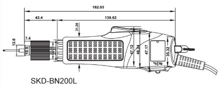 Винтоверт бесщеточный Kilews SKD-BN203L (B)
