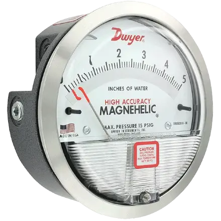 Дифференциальный манометр Dwyer MAGNEHELIC 2000-НА
