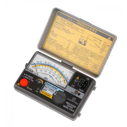 Аналоговый мегаомметр Kyoritsu Model 3161А