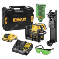 Лазерный уровень DEWALT DCE0825D1G с калибровкой