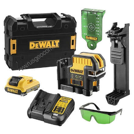 Лазерный уровень DEWALT DCE0825D1G с калибровкой