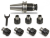 BT50-GT24-7 pcs — резьбонарезной патрон