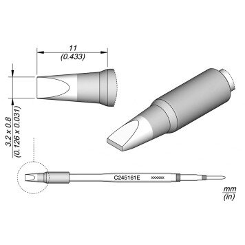 Наконечник JBC C245-161E