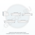 TDC2-LH PM310 пластина для отрезки и точения канавок TDC2-LH PM310 пластина для отрезки и точения канавок