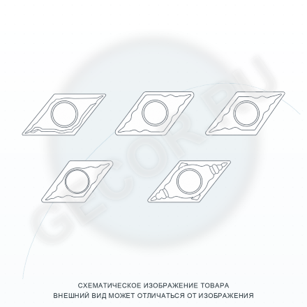 DCMT11T302-MF YG211 пластина для точения
