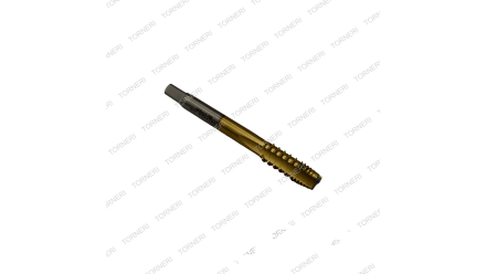 Метчик машинно-ручной М8x1,25 шахматный с покрытием TiN HSS-E TORNERI