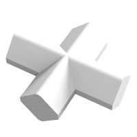 Якорь для магнитной мешалки, крестообразный Ø25х9 мм, DLAB