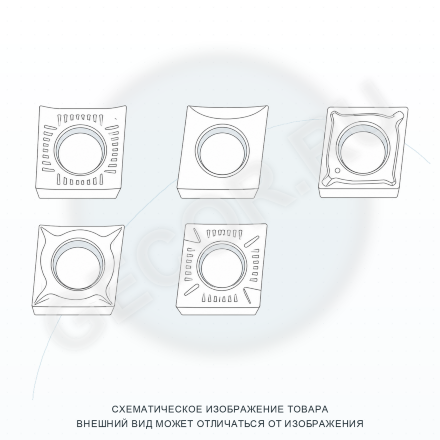 CCGT09T304E-TF3 YKT49V пластина для точения