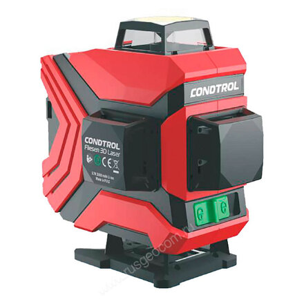 Лазерный уровень Condtrol Fliesen 3D Laser с калибровкой с зеленым лучом