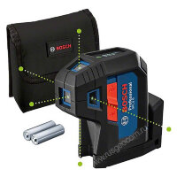 Лазерный уровень Bosch GPL 5 G Professional с калибровкой с зеленым лучом