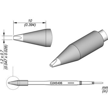 Наконечник JBC C245-406