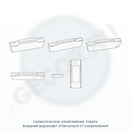 MGMN200-G YK0669K пластина для отрезки