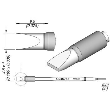 Наконечник JBC C245-756