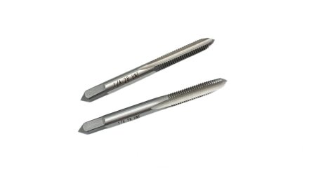 Набор метчиков дюймовых UNF 1/4" 28 нитей, 2 шт., 9ХС TORNERI