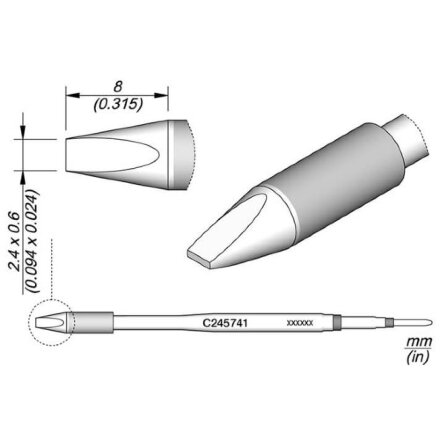 Наконечник JBC C245-741