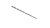 Сверло с цилиндрическим хвостовиком 4,5 мм удлинённое Р6М5 шлифованное А1 TORNERI