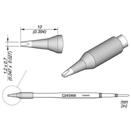 Наконечник JBC C245-906